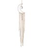 Black Crescent Moon Dreamcatcher Wall Hanging