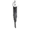 Black Crescent Moon Dreamcatcher Wall Hanging