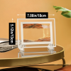 Dynamic Square Quicksand Sandscape Decorative Tabletop Art