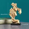 10 Inch Abstract Kissing Couple Mask Resin Sculpture