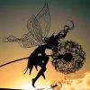 Dancing Dandelion Fairy Garden Sculpture