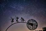 Dancing Dandelion Fairy Garden Sculpture