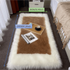 Soft Plush Sheepskin Style Non-Slip Washable Area Rug