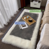 Soft Plush Sheepskin Style Non-Slip Washable Area Rug