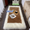 Soft Plush Sheepskin Style Non-Slip Washable Area Rug