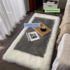 Soft Plush Sheepskin Style Non-Slip Washable Area Rug