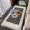 Soft Plush Sheepskin Style Non-Slip Washable Area Rug