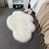 Soft Plush Faux Fur Cloud Shaped Decorative Area Rug