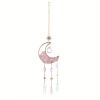Crystal Moon Rainbow Prism Decorative Sun Catcher