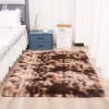 Luxurious Plush Silk Fur Decorative Area Rug