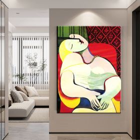 The Dream After Picasso Canvas Wall Art (Style: 01, size: 60X90cm)