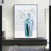 Minimalist Abstract Floral Canvas Wall Art