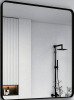 24 x 30 Inch Tempered Glass Frame Rectangular Wall Mirror