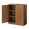 34.3" modern wavy sideboard, curved contour design storage cabinet, 2-door cabinet with storage function, suitable for kitchen/bedroom/living room
