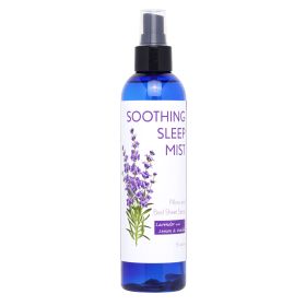 8 oz Lavender Pillow Mist (Scent: Lemon & Vanilla & Lavender, size: 8 Ounce)