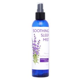 8 oz Lavender Pillow Mist (Scent: Clary Sage & Lavender, size: 8 Ounce)