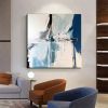 Modern Abstract Canvas Wall Art Blue