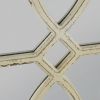 16 x 23 Inch Distressed White Wood-Framed Wall Mirrors Set of 2