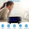 7.7 Inch Curved LED Projection Alarm Clock with Radio
