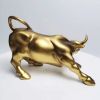 Wall Street Bull Resin Sculpture