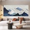 Textured Abstract Landscape Canvas Wall Art