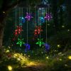 Solar Moon and Star Color-Changing Wind Chime