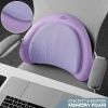 Lumbar Pillow Premium Memory Foam, Double-Layer-Office Chair Cushion for Tailbone Pain Relief,Butt Pillow for Office Chair,Car seat Cushion