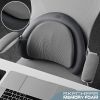 Lumbar Pillow Premium Memory Foam, Double-Layer-Office Chair Cushion for Tailbone Pain Relief,Butt Pillow for Office Chair,Car seat Cushion