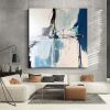 Modern Abstract Canvas Wall Art Blue