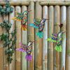 Metal Hummingbird Decorative Wall Art Sculpture Available Individually or Set of 4
