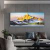 Abstract Mountain Landscape Canvas Wall Art