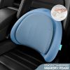 Lumbar Pillow Premium Memory Foam, Double-Layer-Office Chair Cushion for Tailbone Pain Relief,Butt Pillow for Office Chair,Car seat Cushion