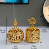 Decorative Metal Tabletop Incense Burner and Holder